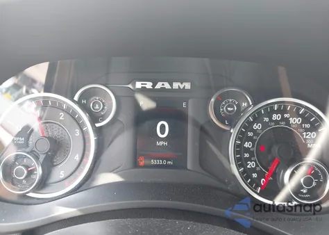 2024 Ram 2500 Big Horn 4X4 6'4 Box из США, поврежденный, VIN 3C6UR5DL5RG266607